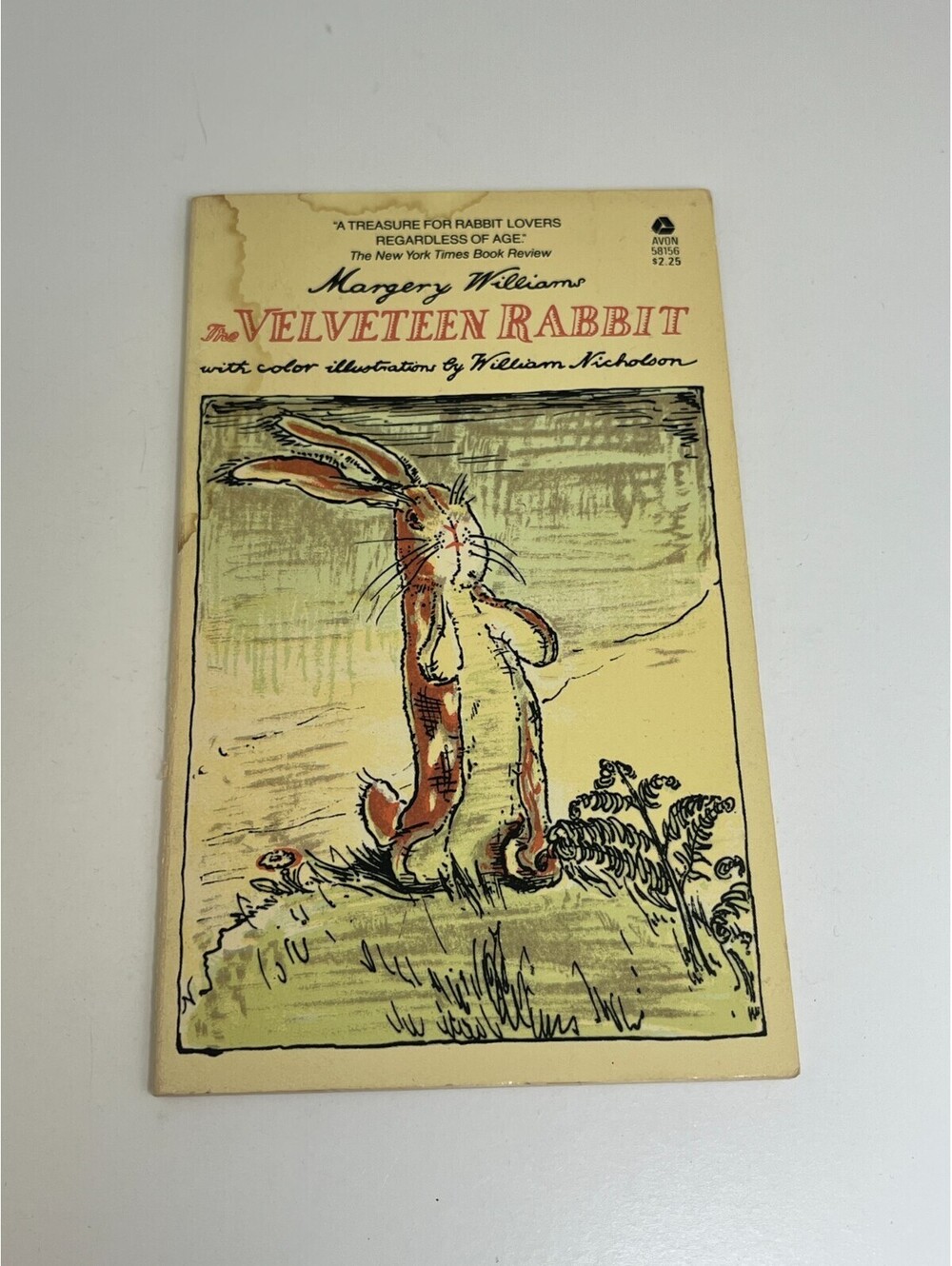 The Velveteen Rabbit Margery Williams Avon Paperback 1975 Illustrated